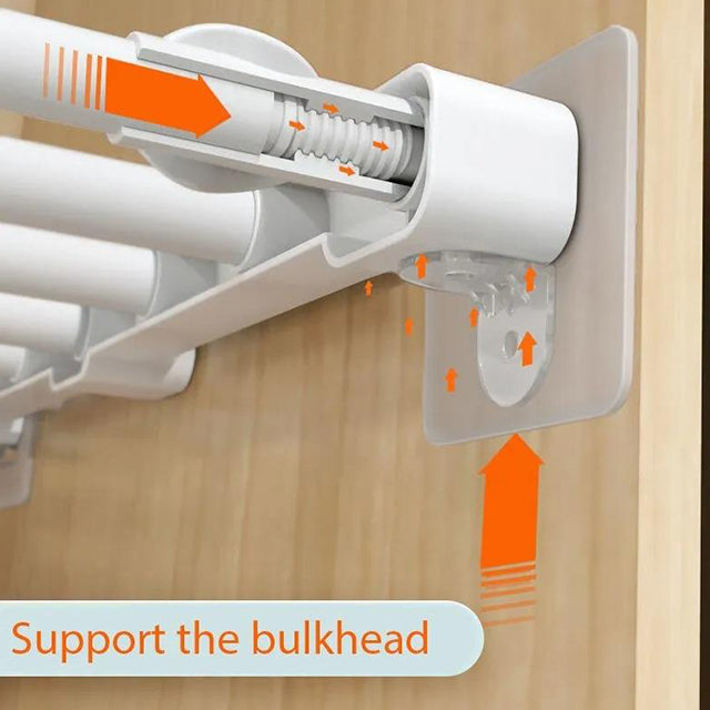 1 Piece Shelf Support – Strong Wall Mounted Bracket for Home Storage & Organization