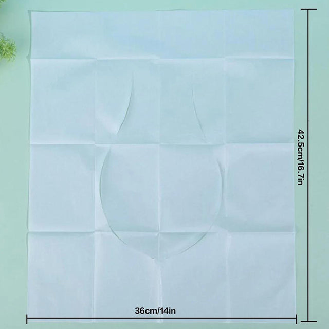 10 Water-Soluble Toilet Seats – Eco-Friendly Disposable Seat Covers for Hygienic Public Restrooms