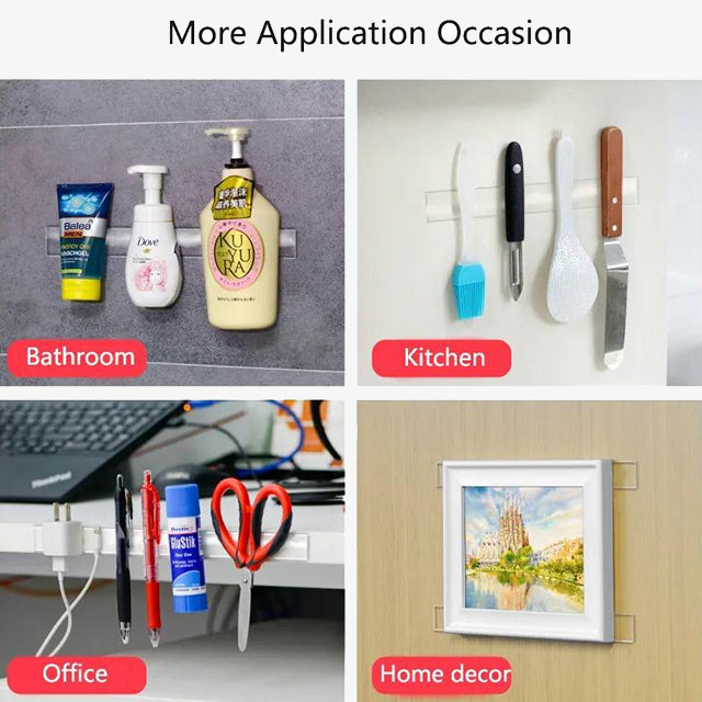 2-Meters Double Sided Transparent Tape – Strong Adhesive for Crafting, DIY, and Home Use