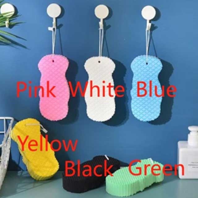 إسفنجة استحمام ثلاثية الأبعاد للأطفال - إسفنجة استحمام ناعمة ولطيفة وآمنة للأطفال حديثي الولادة والرضع