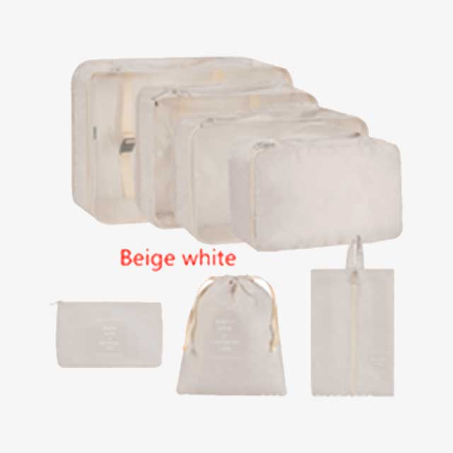 7-Piece Set Portable Luggage Organizer – Travel Storage Bags for Efficient Packing & Organization