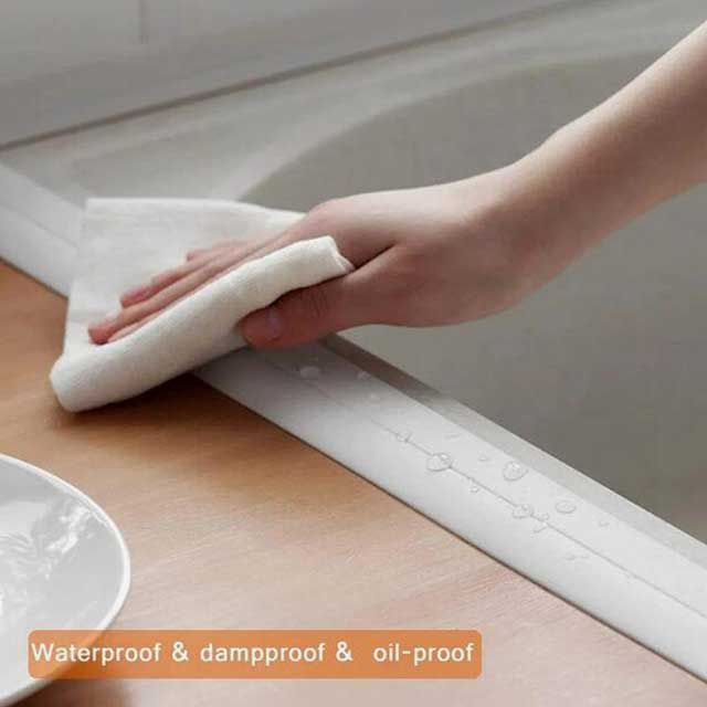 Bathroom Shower Sink Sealing Tape – Waterproof, Mold-Resistant Adhesive for Leak Prevention