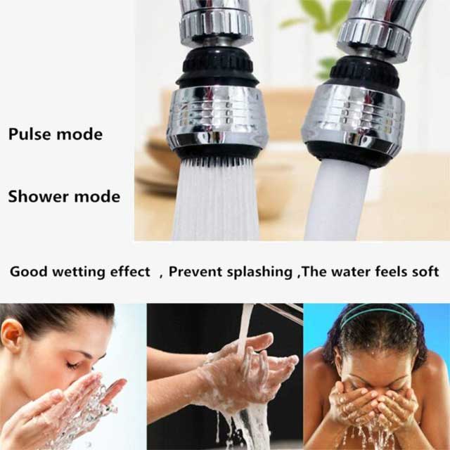 Bubbler High Pressure Faucet Extender – Water Saver for Increased Flow and Efficiency