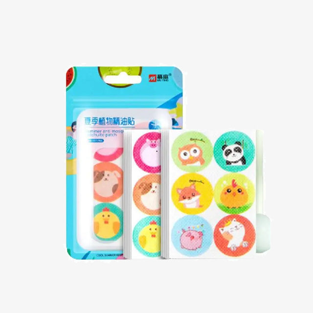 Cartoon Mosquito Patch Stickers – Fun & Effective Mosquito Repellent for Kids and Adults