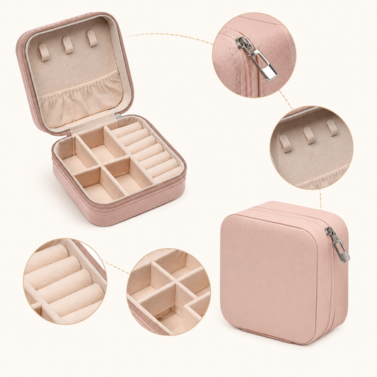 Travel Jewelry Organizer Case