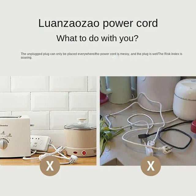 Kitchen Storage Power Cord Organizer