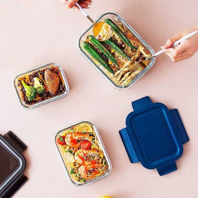 Microwave Fresh-Keeping Separated Heat-Resistant Lunch Box – Durable, Leak-Proof Meal Container