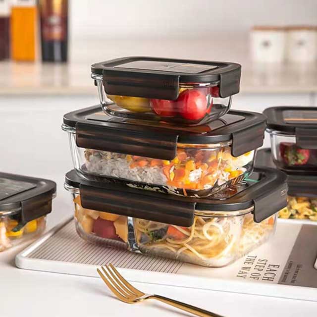 Microwave Fresh-Keeping Separated Heat-Resistant Lunch Box – Durable, Leak-Proof Meal Container