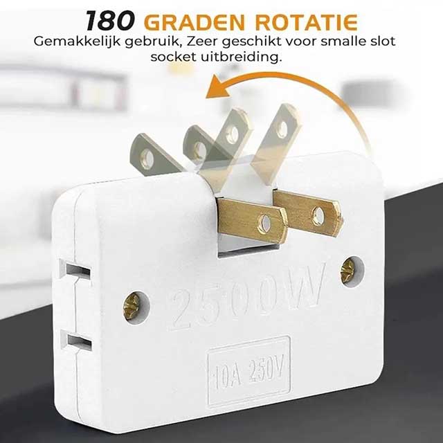 One Turn Three 180 Degree Converter – Versatile, Easy-to-Use Angle Adapter for Electrical & Mechanical Connections
