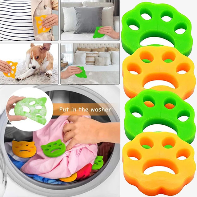 Pet Hair Remover for Washing Machine – Reusable Laundry Clothing Cleaner for Effective Hair Removal