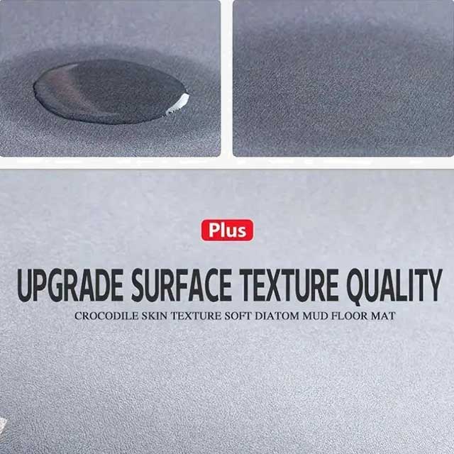 50x80cm Rectangular Anti-Slip Rubber Bath Mat – Quick Dry & Absorbent