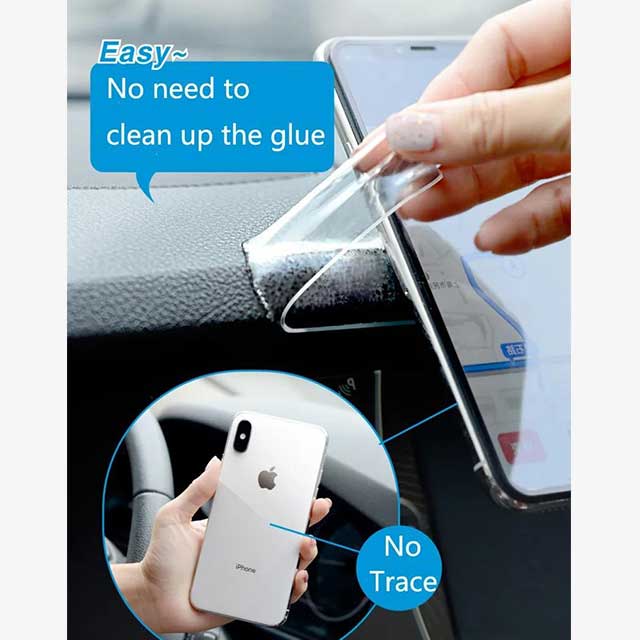 Reusable Double-Sided Transparent Tape – Strong, Washable Adhesive for Home, Office & Crafting