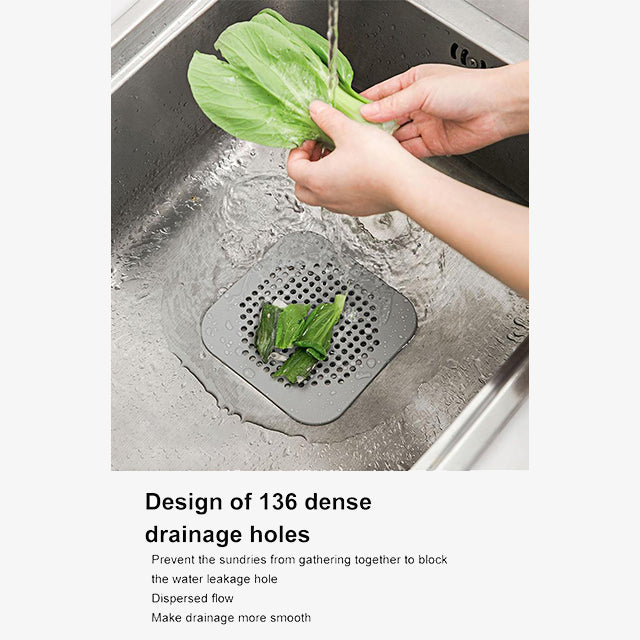 Sink Anti-Blocking Strainer Filter – Effective Drain Protector to Prevent Clogs and Debris in Kitchen & Bathroom Sinks