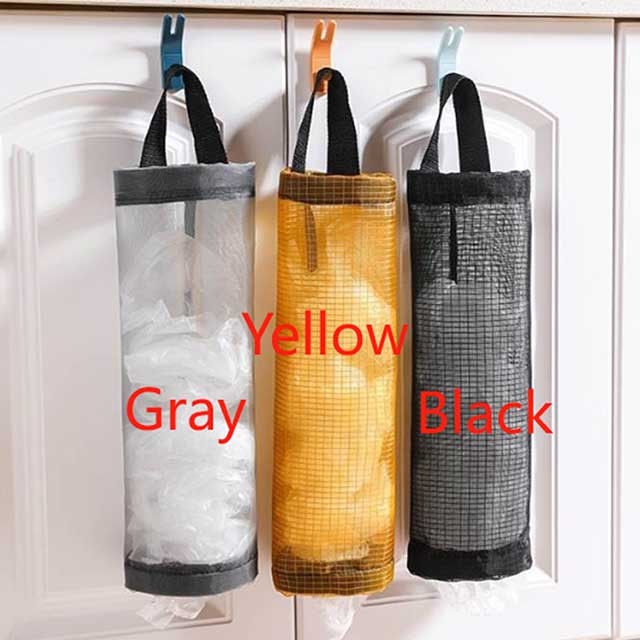 Kitchen Wall-Mounted Garbage Bag Storage – Convenient, Space-Saving Organizer for Trash Bags