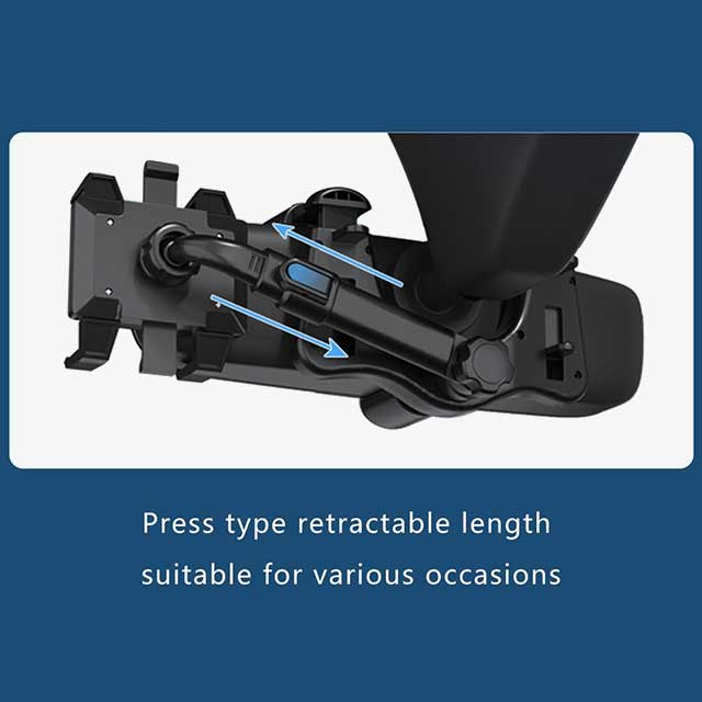 360° Rearview Mirror Car Phone Holder – Adjustable Dashboard Mount for Safe & Convenient Hands-Free Driving