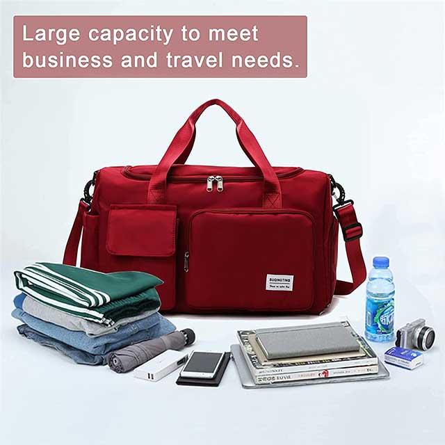 Women Gym Travel Carry-On Bag – Stylish & Spacious Workout Bag for Fitness, Sports, & Travel