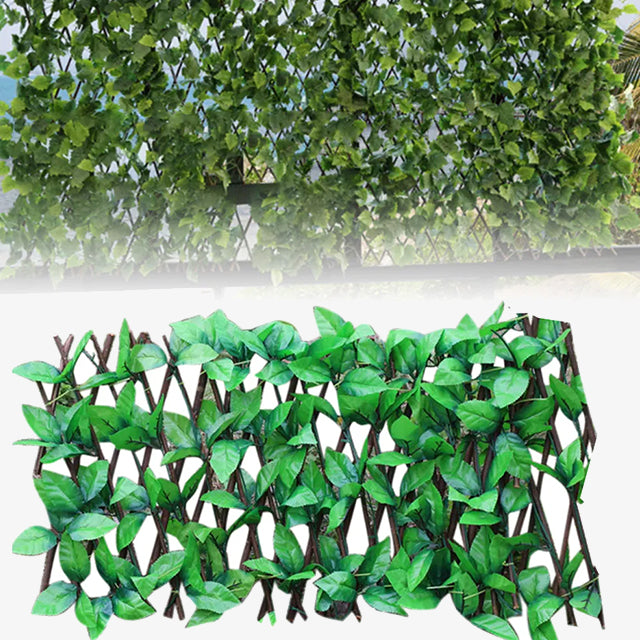 1 Piece Artificial Garden Plant Fence Décor – Realistic Outdoor Decorative Wall for Garden & Patio