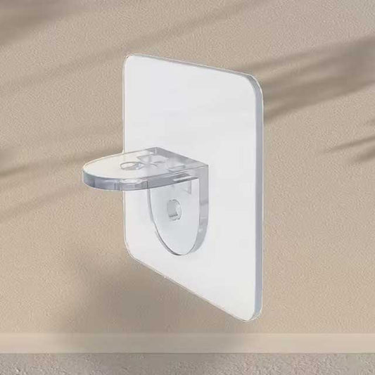 1 Piece Shelf Support - Strong Wall Mounted Bracket for Home Storage & Organization