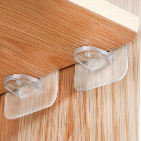 1 Piece Shelf Support – Strong Wall Mounted Bracket for Home Storage & Organization