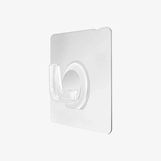 1 Piece Transparent Wall Hooks Hangers - Durable, Easy-to-Install Kitchen & Bathroom Accessories