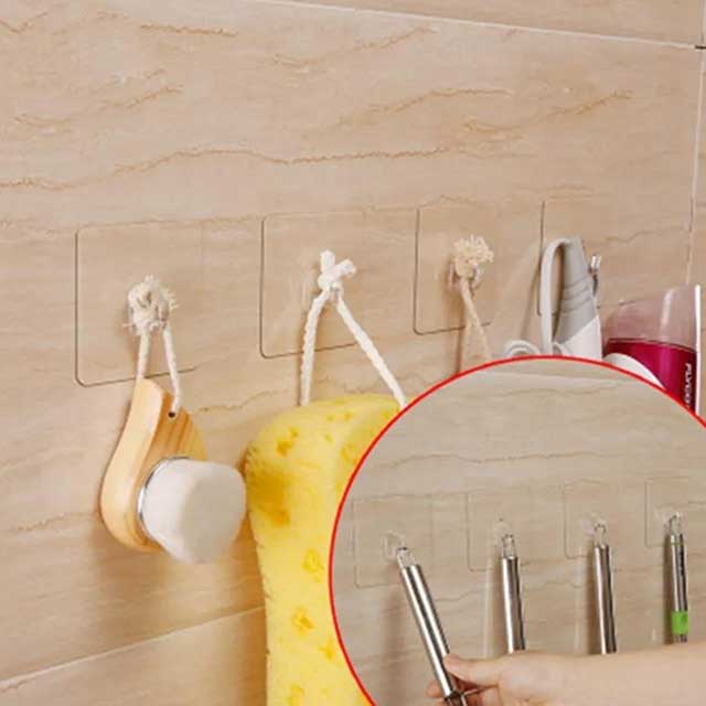 1 Piece Wall Storage Hook Hanger – Durable Wall-Mounted Organizer for Coats, Bags, and Keys