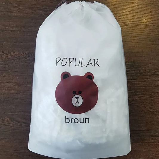 100 Pieces No-Smell Food Fresh Bowl Covers – Leak-Proof, Airtight Lids for Freshness and Food Storage