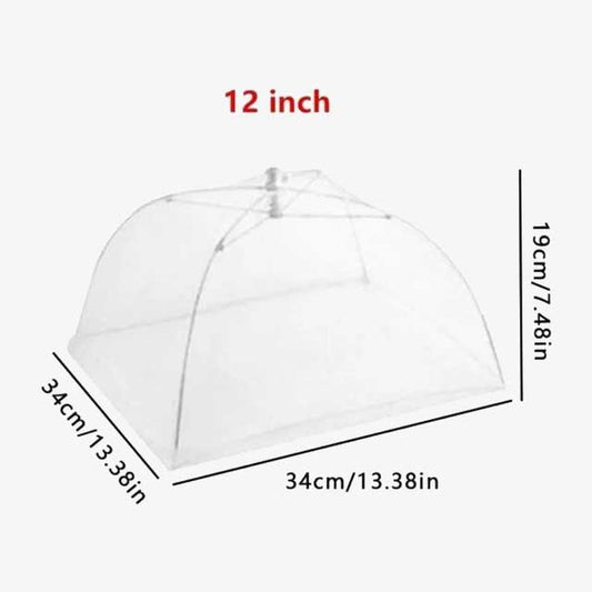 1PC Portable Umbrella Style Anti-Mosquito Food Cover – Effective Insect Protection for Outdoor Dining