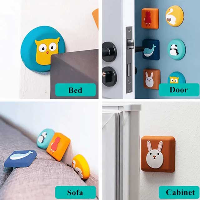 1PCS Silicone Door Stopper Wall Protectors – Durable, Non-Slip Door Cushion to Prevent Damage & Noise