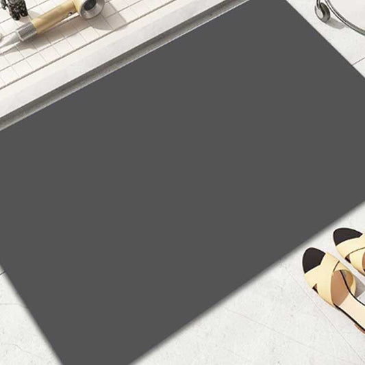 40x60cm Rectangular Absorbent Anti-Slip Rubber Quick Dry Bath Mat - Soft, Durable Bathroom Rug for Comfort & Safety