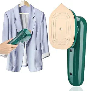 Portable Mini Steam Iron – Rechargeable Handheld Garment Steamer for Travel, Clothes, Shirts & Delicate Fabrics, Compact Home Iron