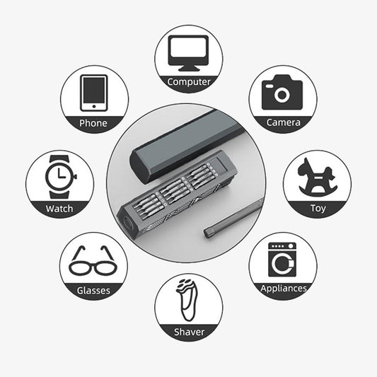 45-Piece Multi-Tool Screwdriver Set – Magnetic Precision Screwdriver Kit with Bits for Electric Devices