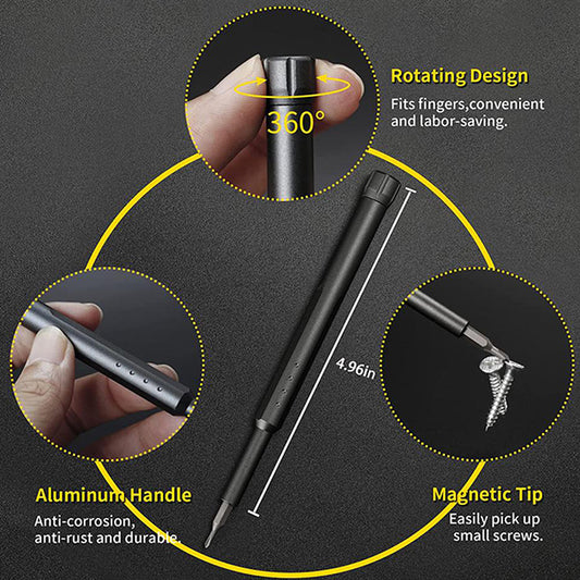 45-Piece Multi-Tool Screwdriver Set – Magnetic Precision Screwdriver Kit with Bits for Electric Devices