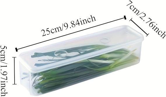 Transparent Refrigerator Fresh-keeping Storage Box | Airtight Food Preservation Container & Kitchen Organizer