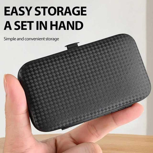 7-Piece Manicure Tool Set for Unisex – Professional Nail Care Kit for Home & Travel