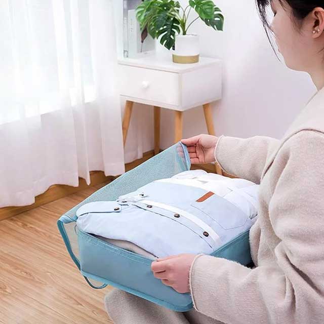 7-Piece Set Portable Luggage Organizer