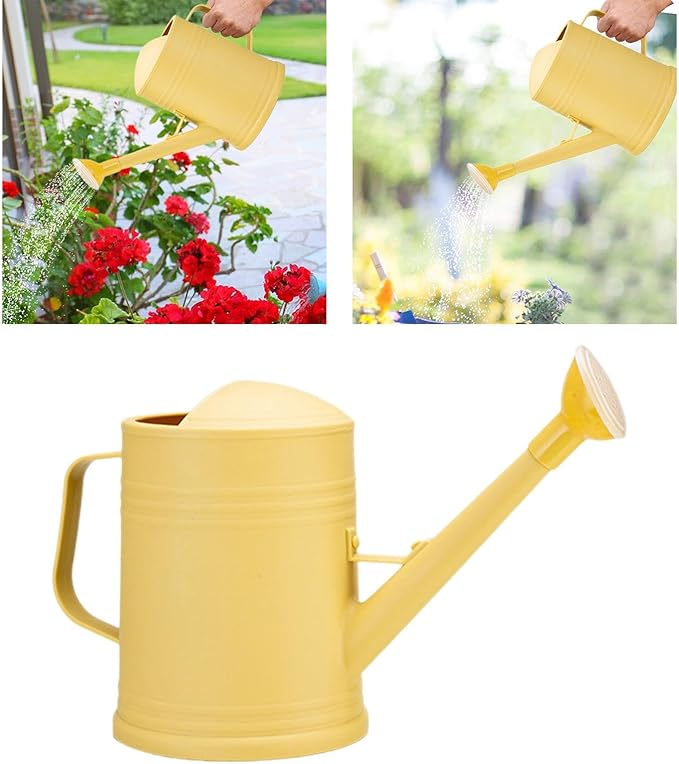 1.5L Long Mouth Watering Can with Detachable Sprinkler Head – Dual-Purpose Indoor/Outdoor Garden Watering Can for Houseplants & Flowers