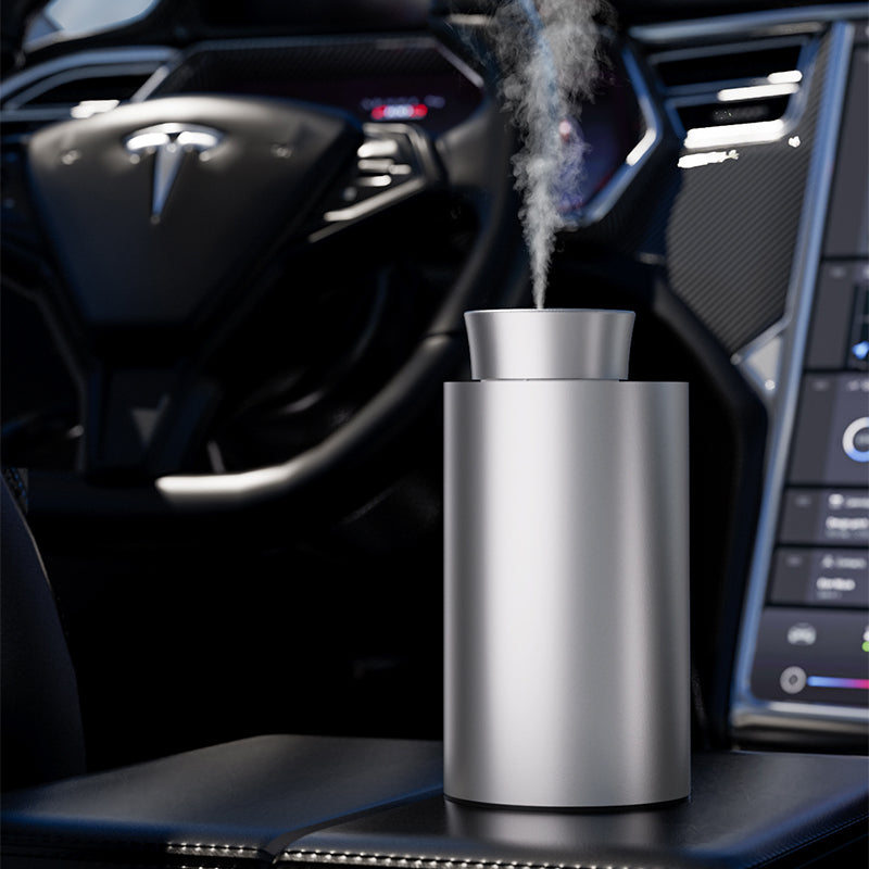 Portable USB Rechargeable Waterless Car Essential Oil Diffuser | Smart 10ml Aroma Scent Diffuser for Car, Home & Office