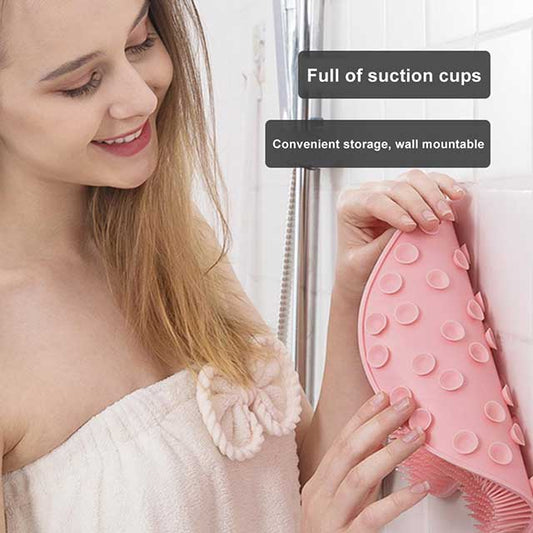 Anti-Skid Pad Wash Brush with Massage Function – Non-Slip Cleaning Tool for Feet & Body