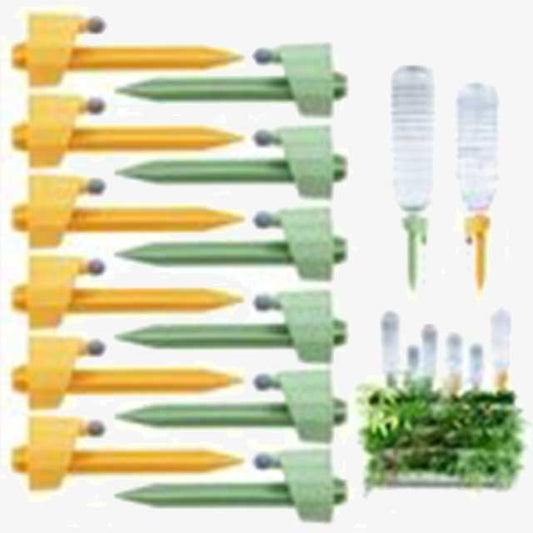 10Pcs/Set Auto Drip Irrigation Watering System – Automatic Spike Waterers for Indoor Plants & Flowers | Household Bottle Watering Solution