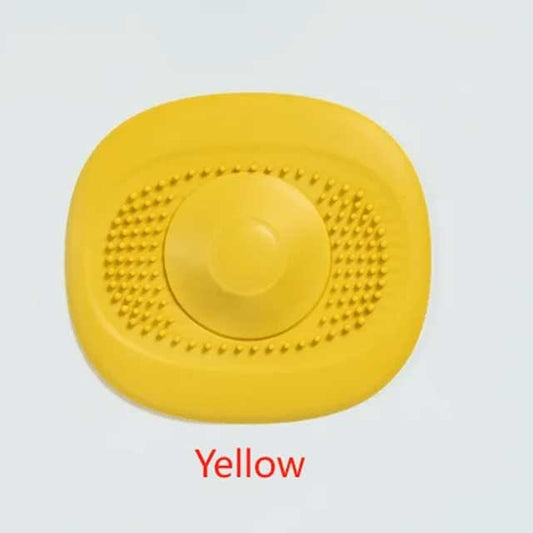 Bathroom Silicone Sink Drain Protector for Floor - Anti-Clog, Waterproof, Easy to Install