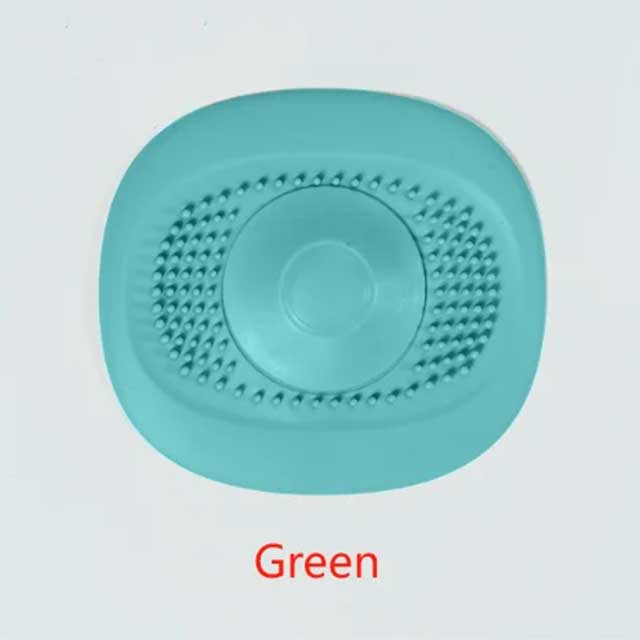 Bathroom Silicone Sink Drain Protector for Floor - Anti-Clog, Waterproof, Easy to Install