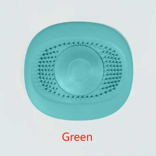 Bathroom Silicone Sink Drain Protector for Floor - Anti-Clog, Waterproof, Easy to Install