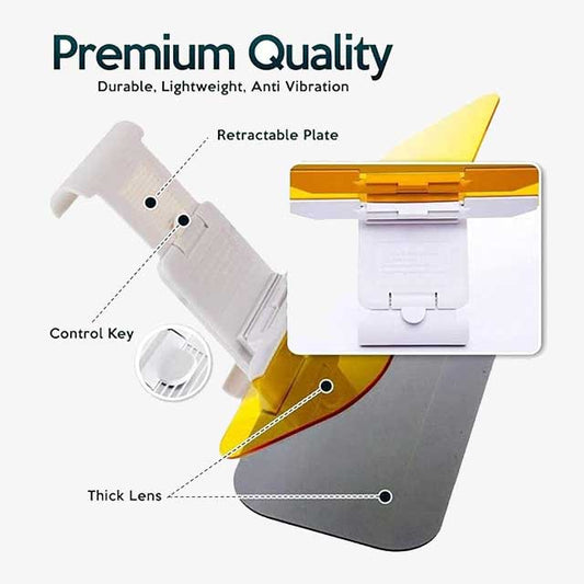 Car Visor Goggles – Anti-Glare, UV Protection Sunglasses for Driving Safety & Comfort