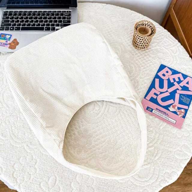 Corduroy Casual Women’s Solid Shoulder Bag – Stylish and Comfortable Everyday Handbag