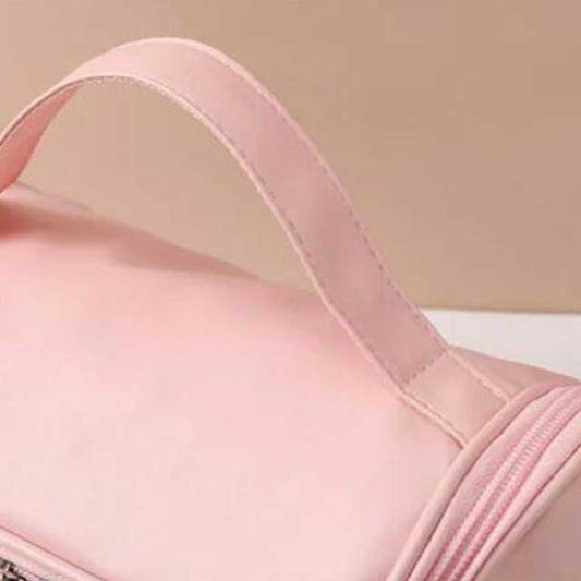 Large Capacity Portable Waterproof Transparent PVC Women Cosmetic Bag – Travel Organizer for Makeup & Toiletries