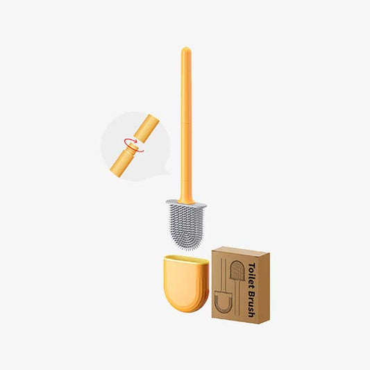 Deep Cleaner Detachable Silicone Toilet Brush - Hygienic, Durable & Easy to Clean Toilet Cleaning Brush
