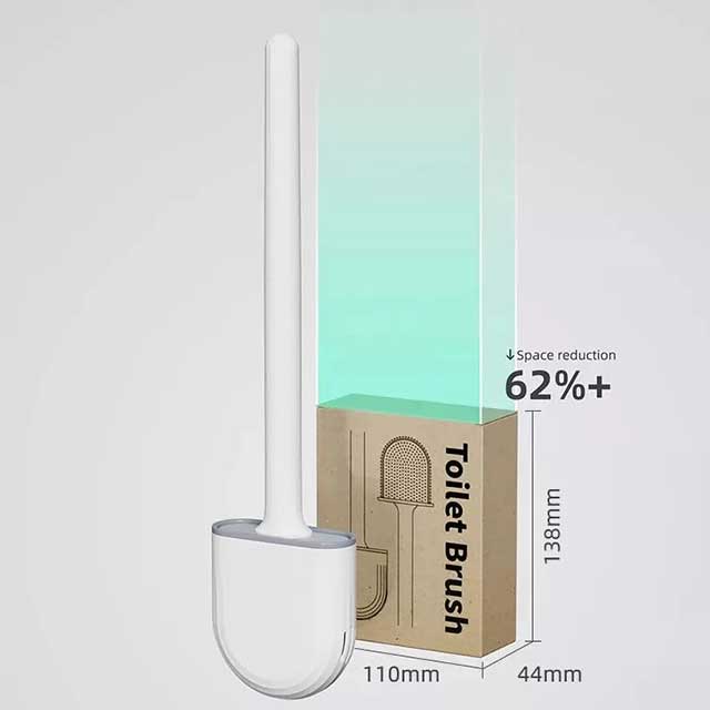 Deep Cleaner Detachable Silicone Toilet Brush – Hygienic, Durable & Easy to Clean Toilet Cleaning Brush