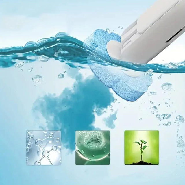 Disposable Toilet Brush Set with Replaceable Heads – Hygienic, Convenient Cleaning for Bathroom