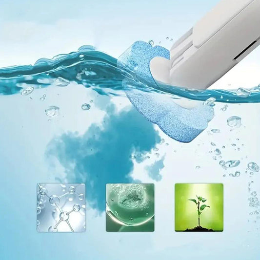 Disposable Toilet Brush Set with Replaceable Heads – Hygienic, Convenient Cleaning for Bathroom