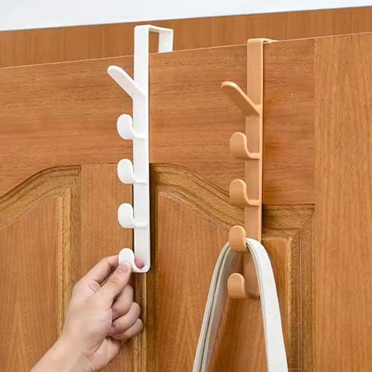 Door Plastic Home Storage Organization Hooks – Space-Saving Wall Hooks for Home & Office